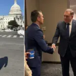 Milorad Dodik tokom posjete u Americi