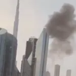 Dim nad Dubaijem nakon eksplozije drona