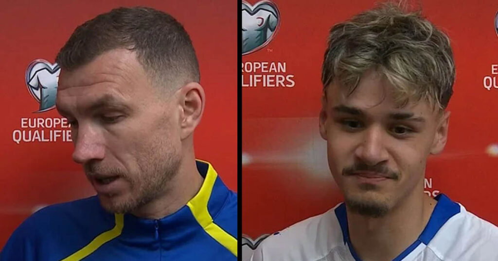 Džeko: Konačno se lutrija okrenula na našu stranu; Alajbegović: Znao sam da ću zabiti