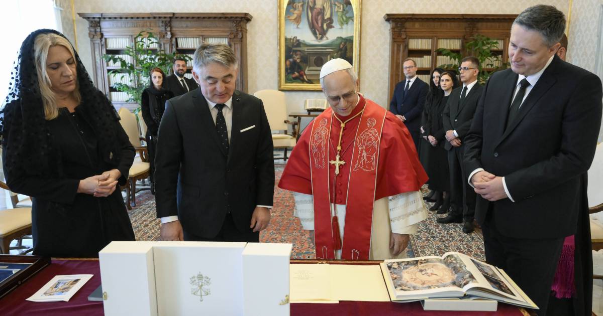 Predsjedništvo BiH s papom Lavom XIV
