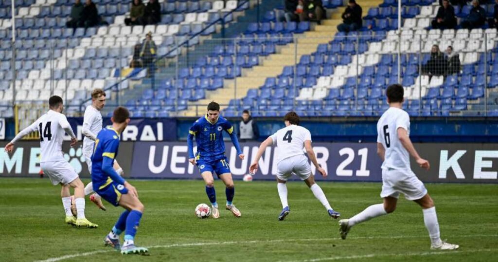 Mladi bh. nogometaši remizirali sa Slovencima