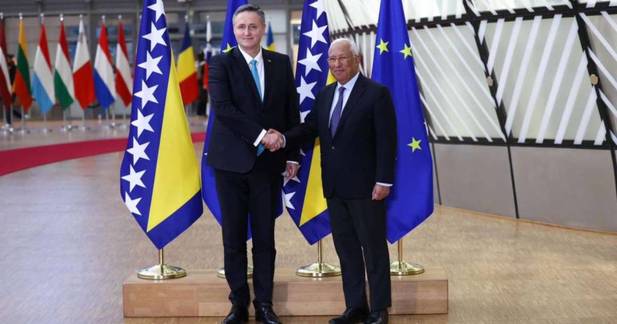 Denis Bećirović i Antonio Costa
