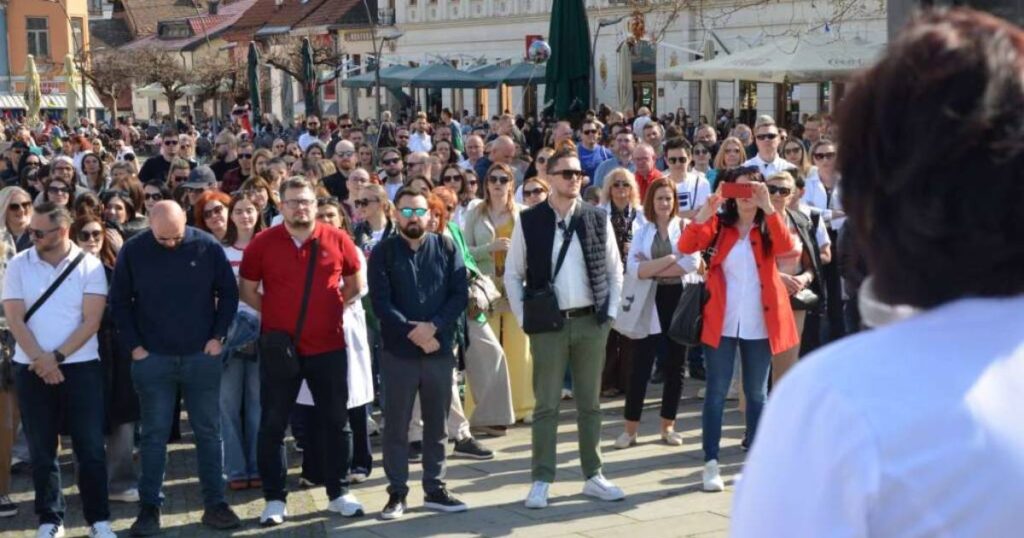 Protest tuzlanskih doktora