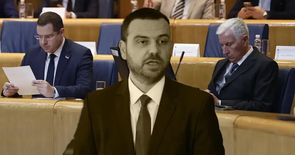 Magazinović: Jedno pitanje za SNSD, zašto ste se sad sjetili nepostojećeg prenosa nadležnosti?