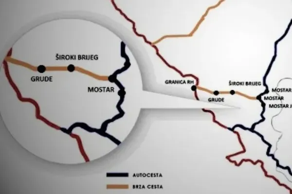 Nova brza cesta u Hercegovini