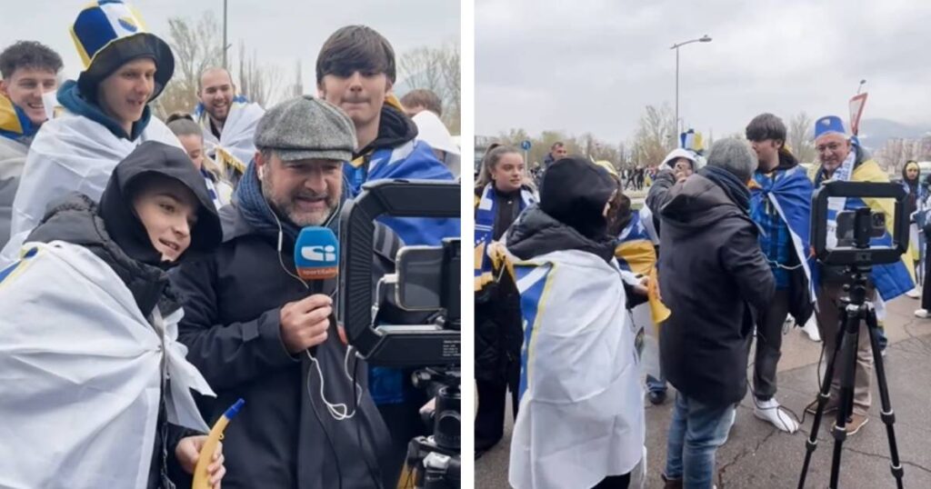 Bh. navijači nadjačali javljanje italijanskog novinara