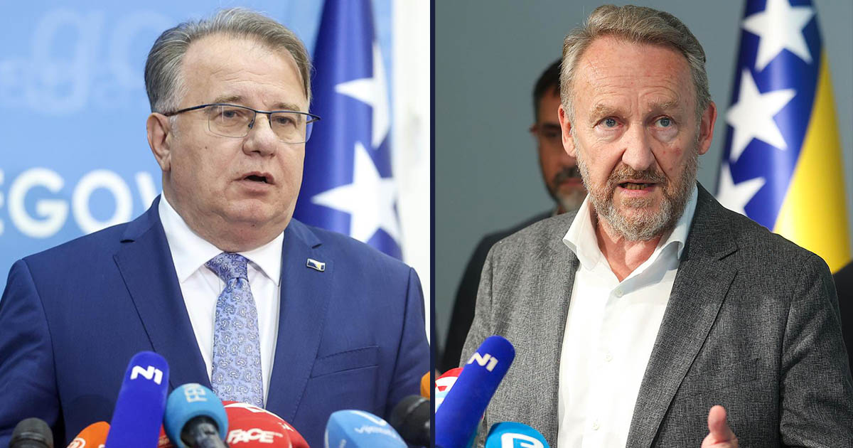 Nermin Nikšić i Bakir Izetbegović, predsjednici SDP i SDA