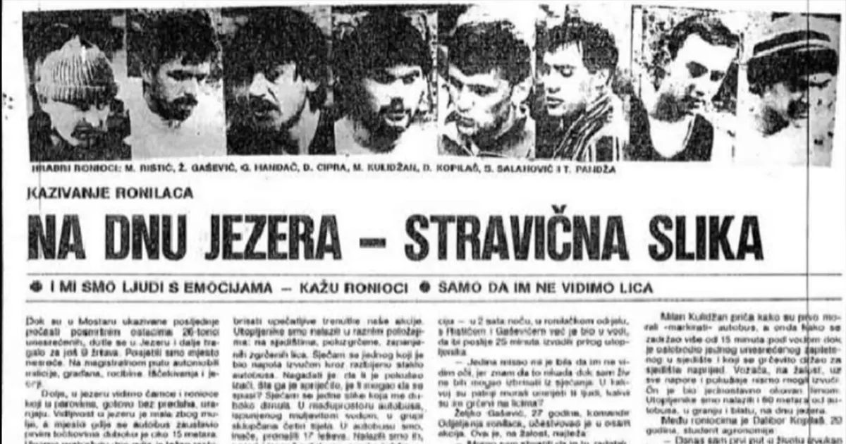 Jugoslovenski mediji su tada samo izvještavali o ovoj nesreći