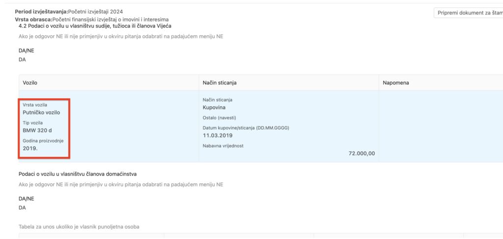 Podaci za Vedrana Alidžanovića