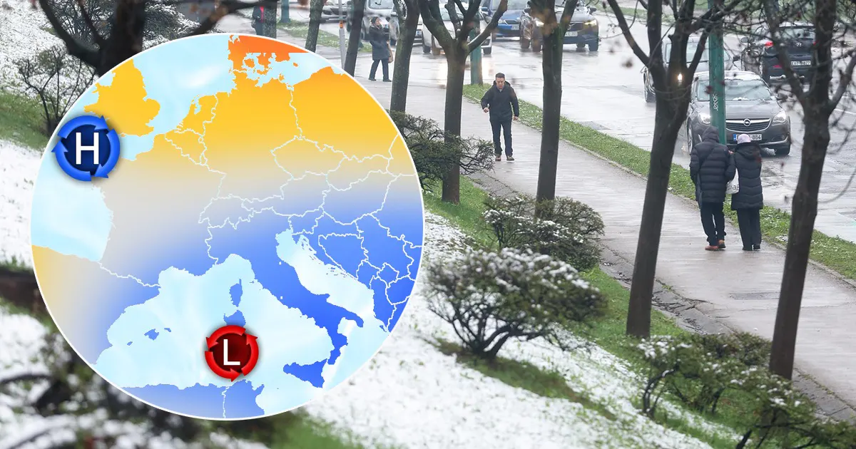 Sarajevo je jutros se probudilo pod snijegom