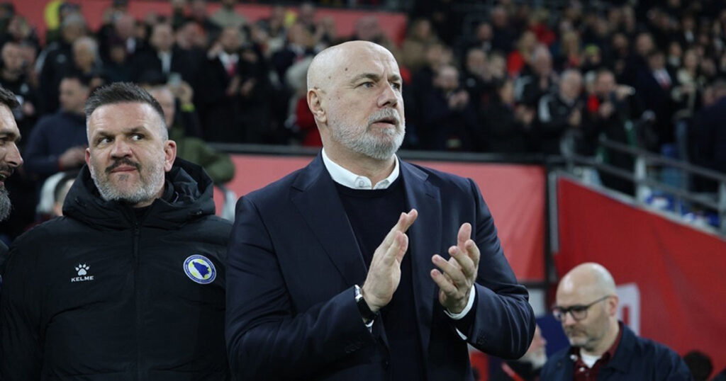 Barbarez odabrao početni sastav: BiH protiv Italije bez Alajbegovića