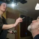 Detalj iz predstave "Snajper"