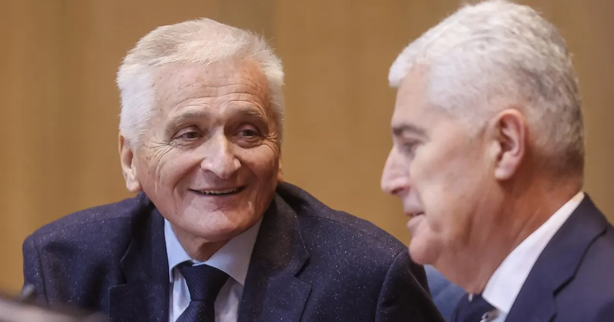Nikola Špirić i Dragan Čović na sjednici Doma naroda PSBiH