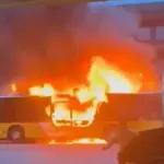 Muškarac se polio benzinom i zapalio u gradskom autobusu u Švicarskoj