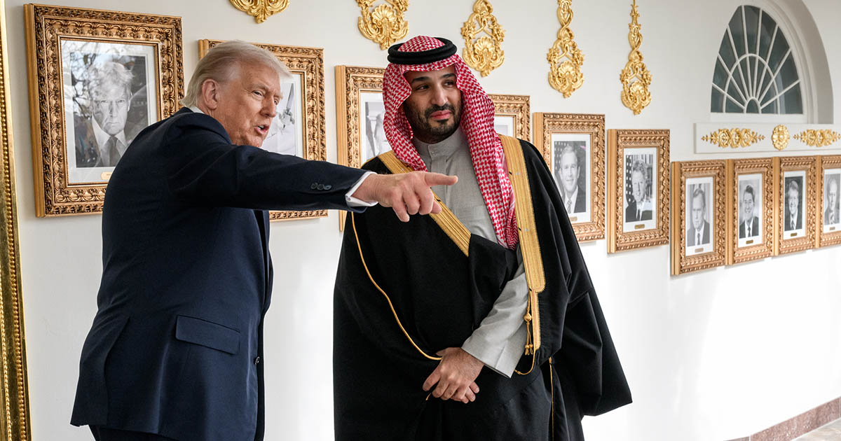 Donald Trump i Mohammed bin Salman
