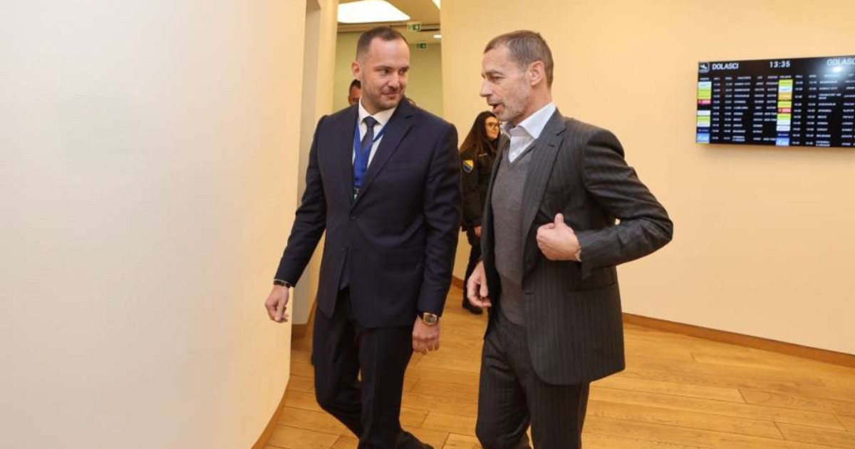 Vico Zeljković i Aleksander Čeferin