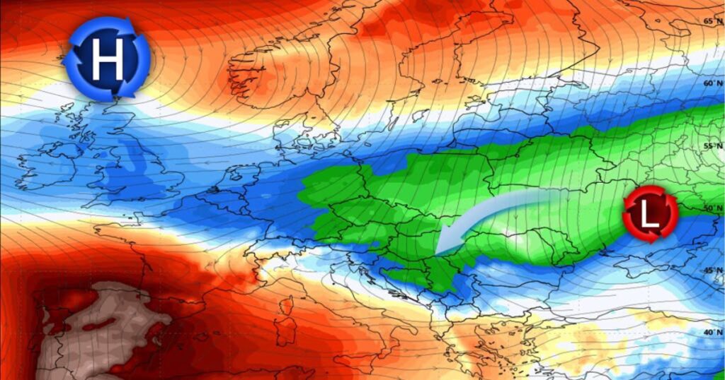 Velika promjena vremena stiže u BiH, u Sloveniju već stigla