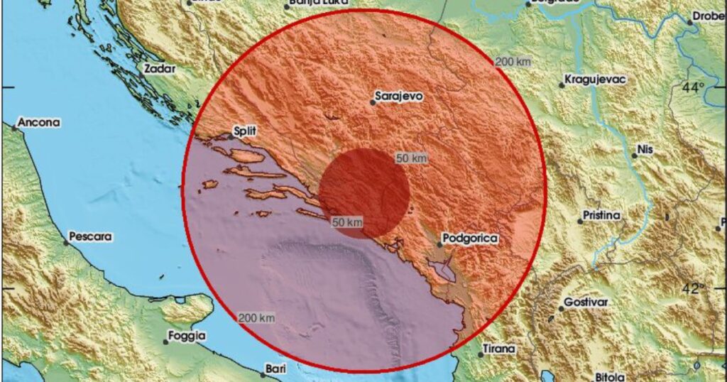 Zemljotres magnitude 3,2 stepena zatresao BiH