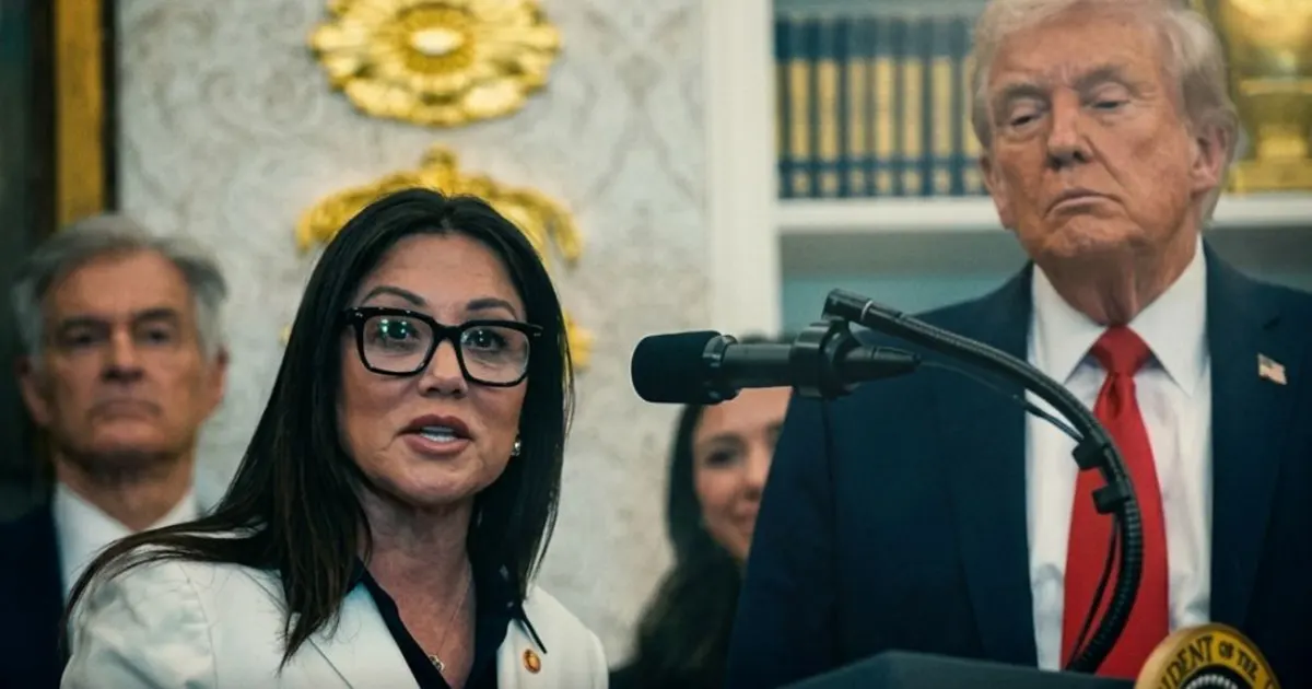 Lori Chavez-DeRemer i Donald Trump