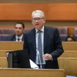 Mladen Bosić na sjednici Parlamenta BiH