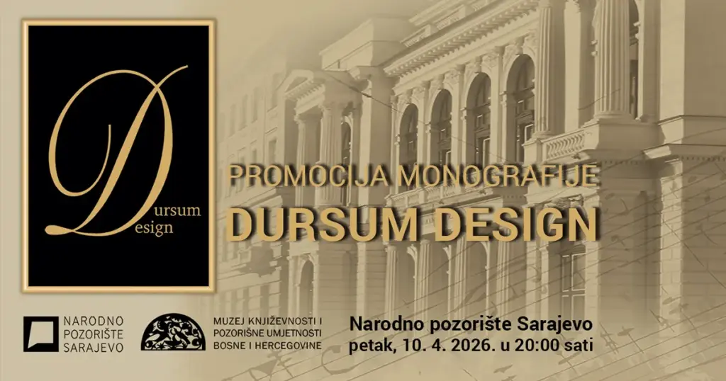 Knjiga koja govori jezikom teatra: Monografija “Dursum Design” pred sarajevskom publikom