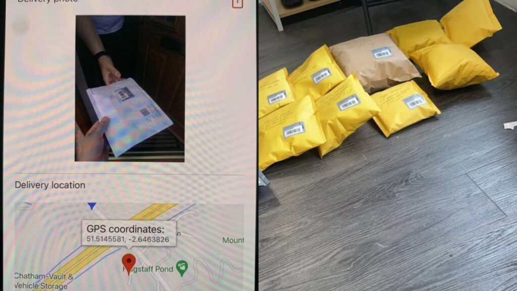Prodavači redovno objavljuju fotografije paketa i dostave na adres