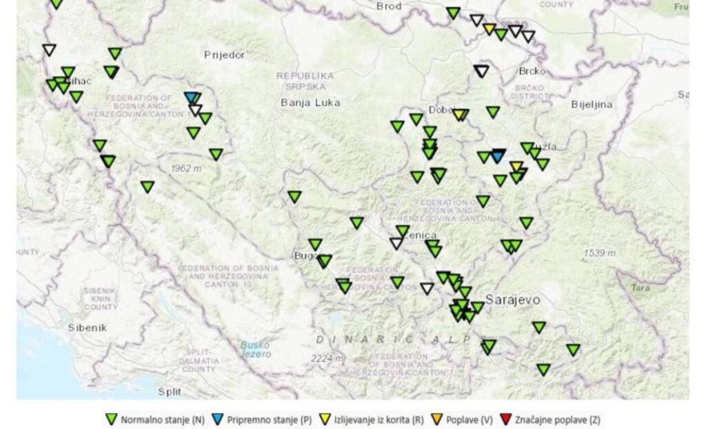 Rastu vodostaji Une i Spreče, moguće bujične poplave