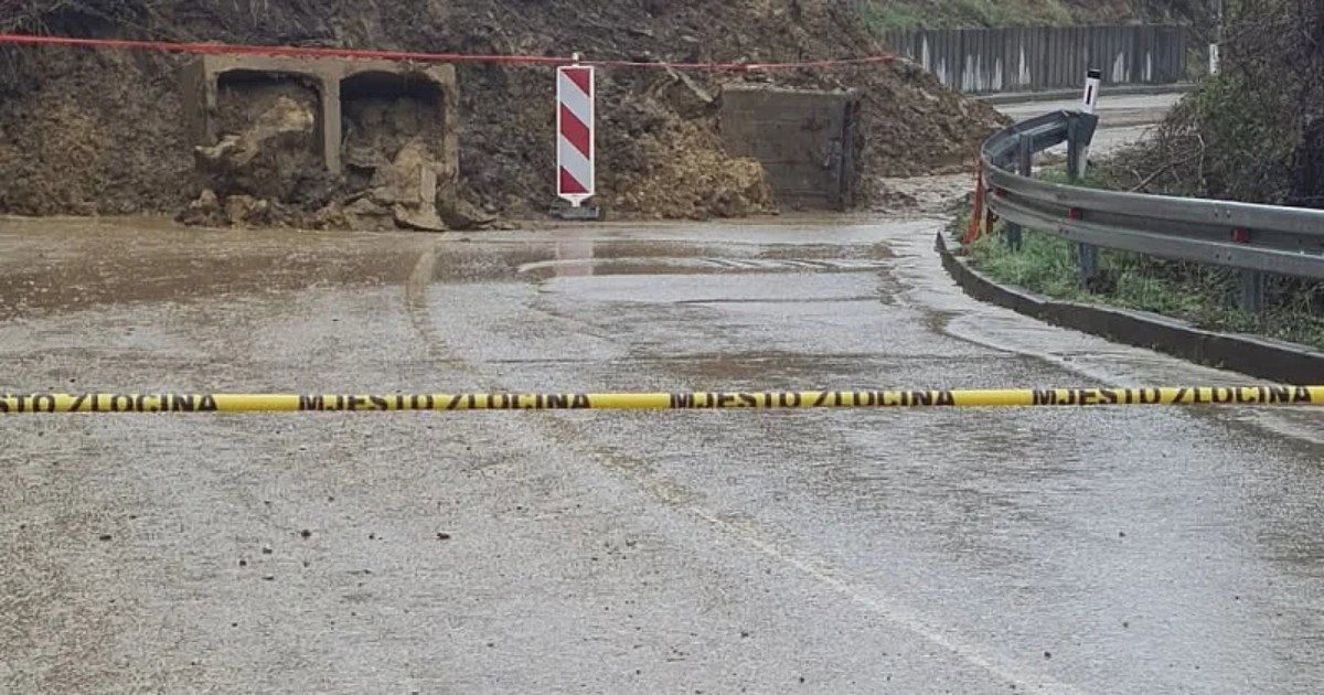 Put Sapna - Goduš koji je zatvoren od prije dva dana zbog klizišta
