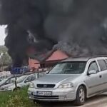 Požar u skladištu u Bugojnu