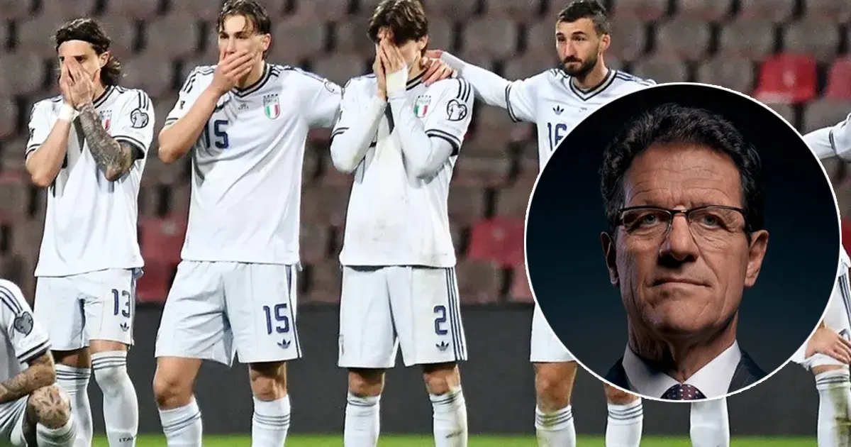 Capello nema optimisitčne prognoze za reprezentaciju Italije