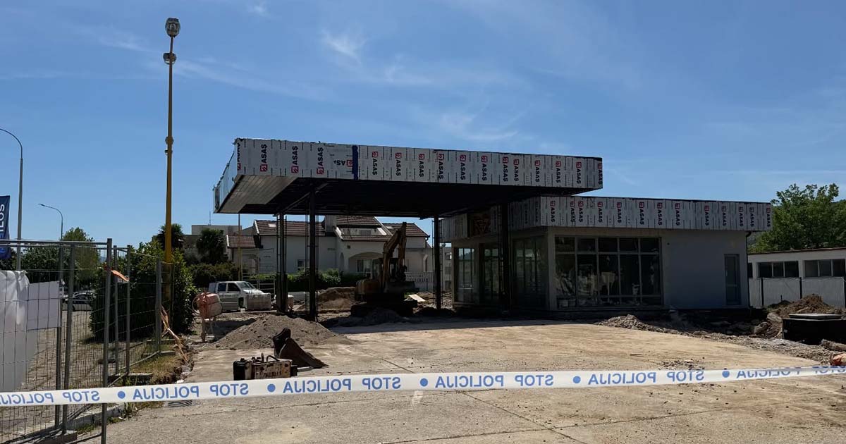Eksplozija na gradilištu benzinske pumpe
