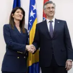 Darijana Filipović i Andrej Plenković
