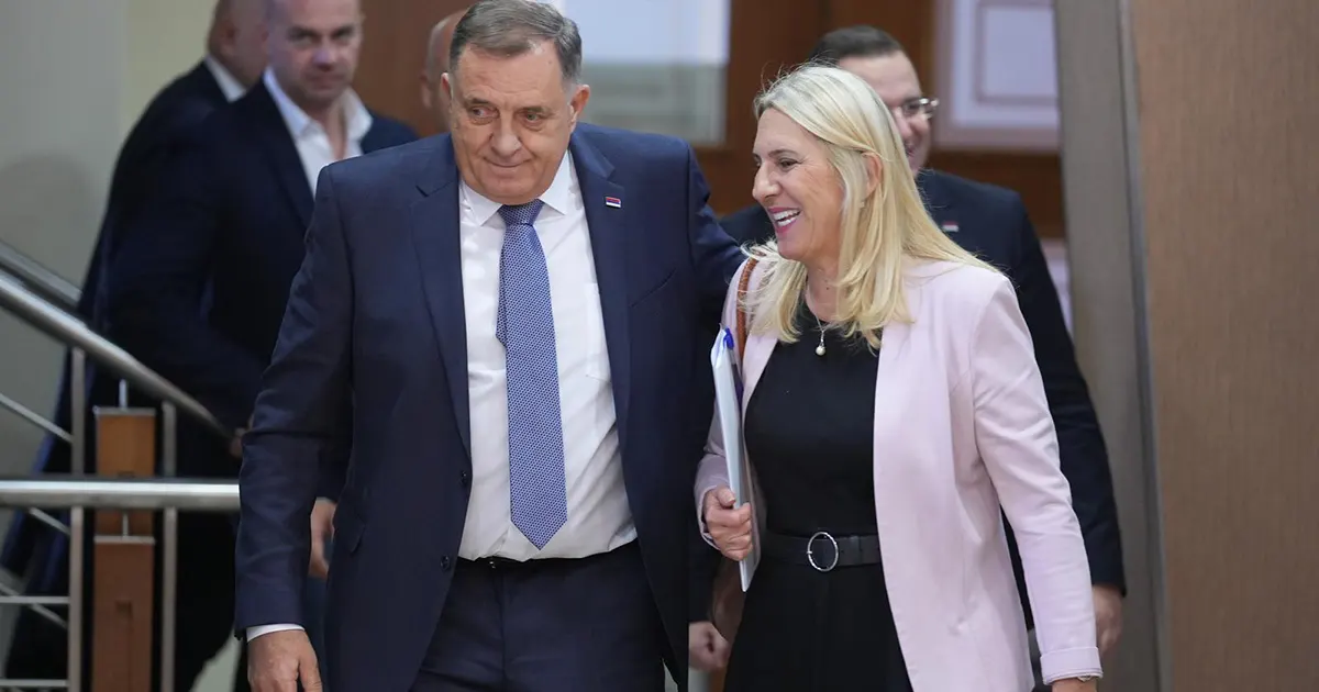 Milorad Dodik i Željka Cvijanović
