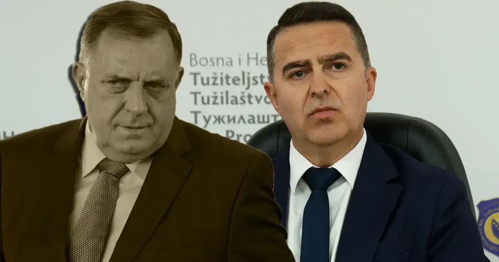 Predmet napada na ustavni poredak dodijeljen tužiteljici koja je obustavila istragu protiv Dodika