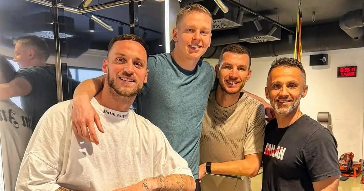 edin Džeko došao na tretman u Beograd
