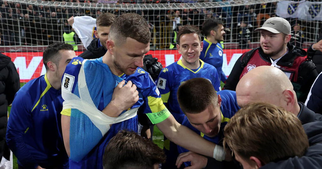 Džeko će povredu liječiti i u Beogradu, doktor opisao povredu