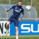Džeko na treningu Schalkea