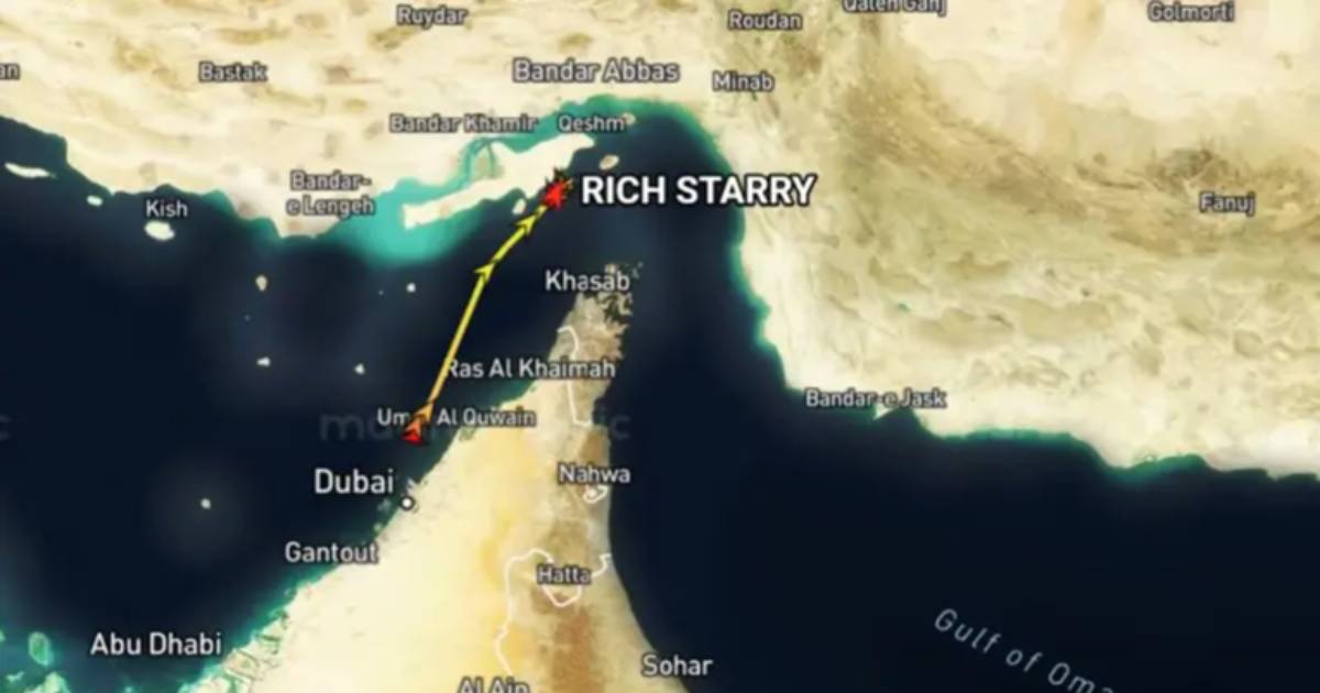 hormuški moreuz brod rich starry