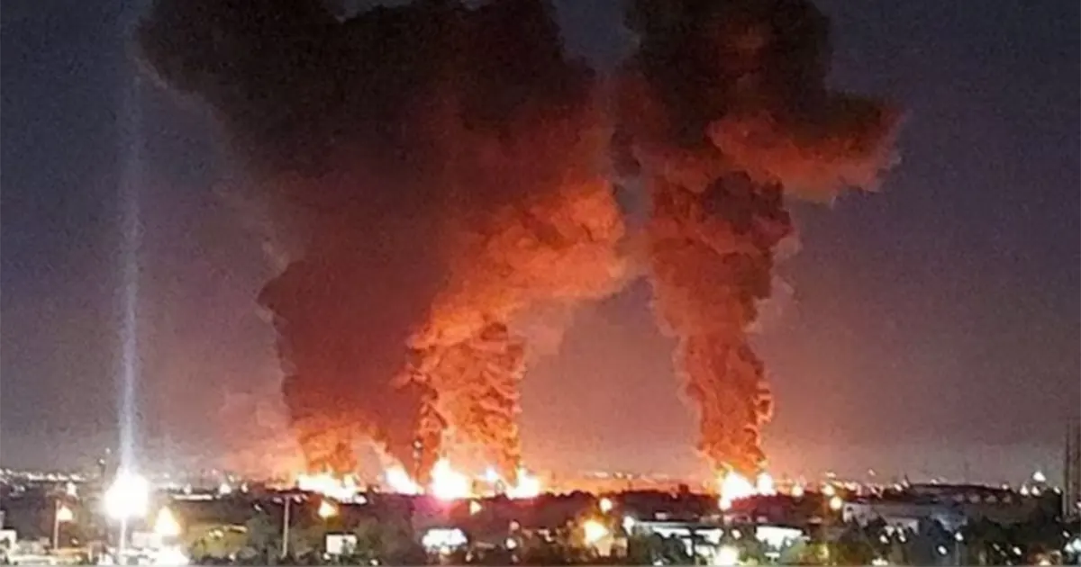 Požar u kompleksu Al Jubail