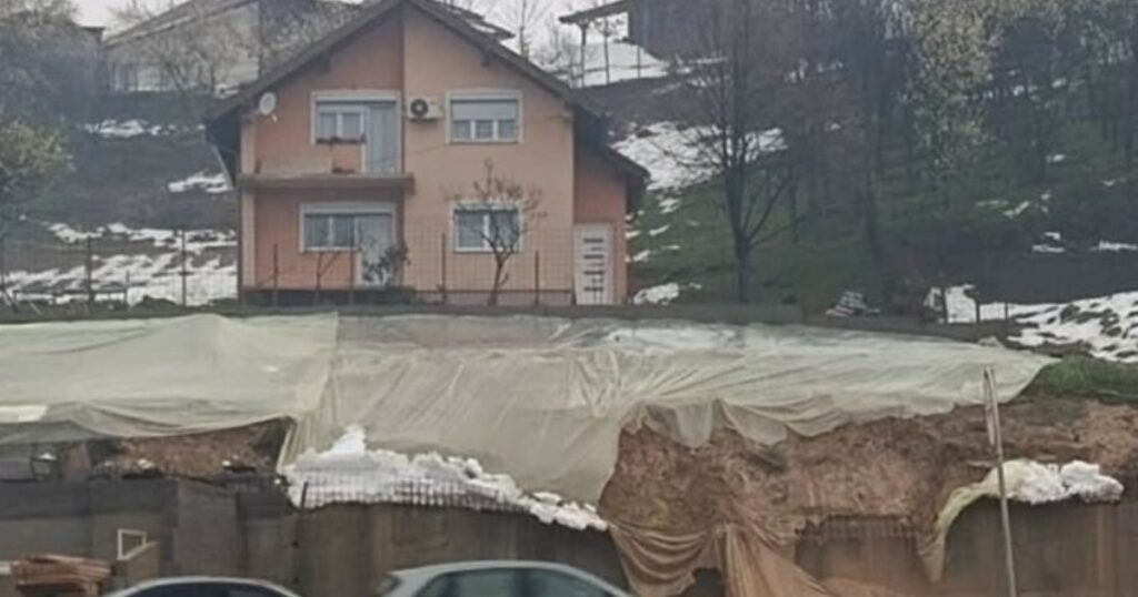 Klizišta u četiri mjesne zajednice, jedna porodica evakuisana