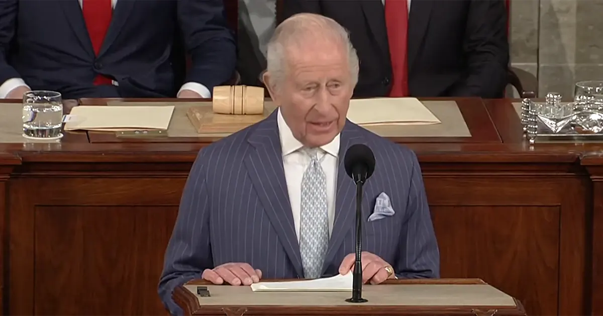 Kralj Charles III se obraća američkom Kongresu