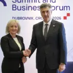 Borjana Krišto i Andrej Plenković