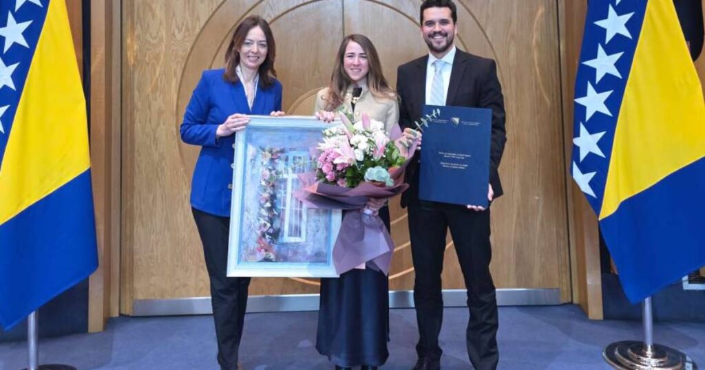 Lejla Njemčević dobitnica Državne nagrade za sport BiH