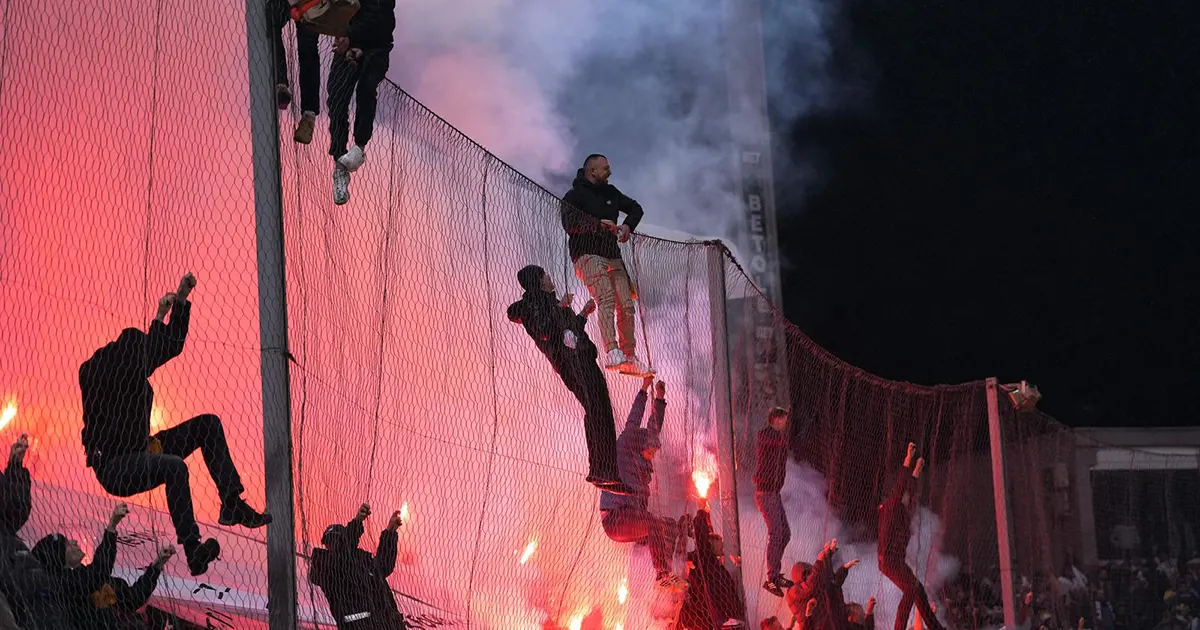 Slavlje bh. navijača u Zenici