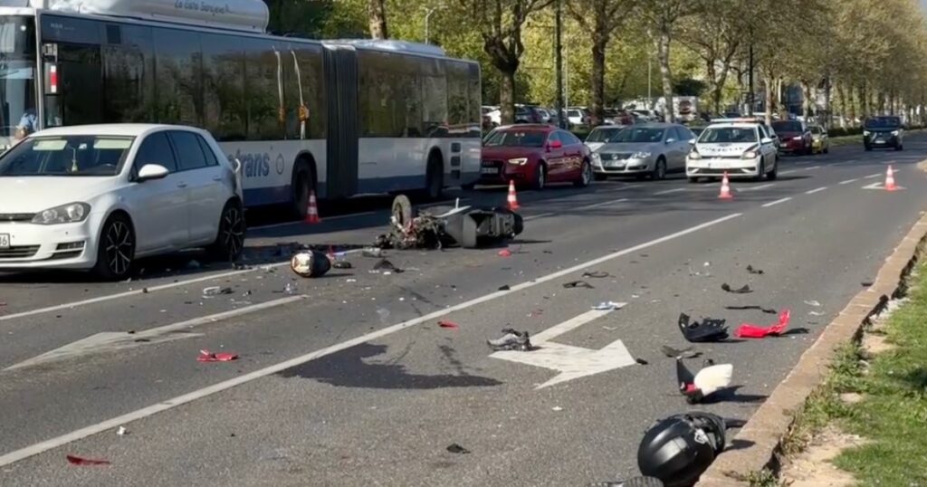 Teška nesreća u Sarajevu, povrijeđen motociklista