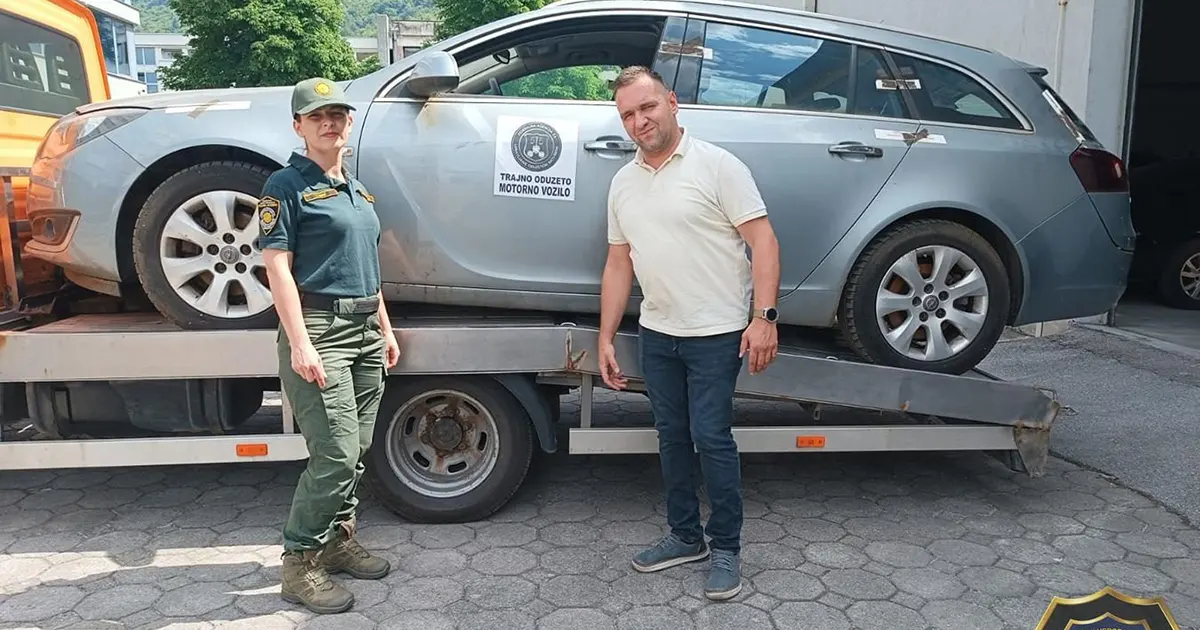 Oduzeto vozilo