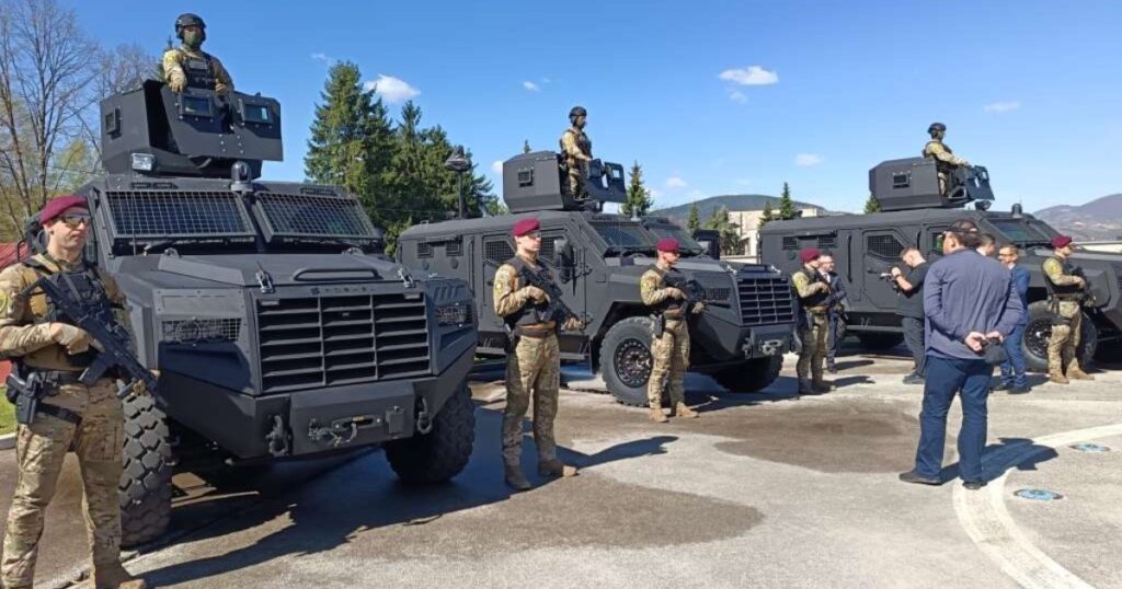 MUP ZDK predstavio tri borbena oklopna vozila