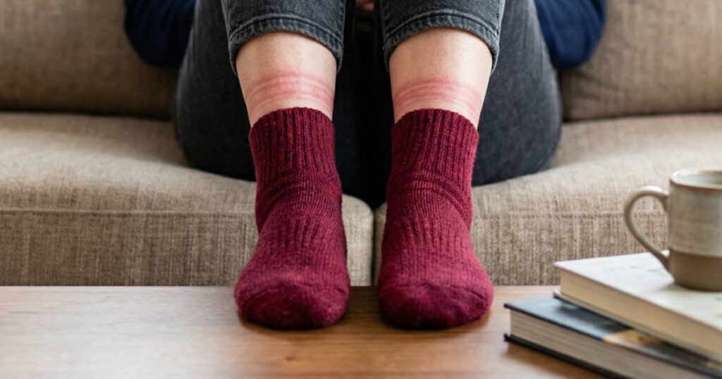 Tragovi od čarapa na nogama: Bezazlena pojava ili znak upozorenja?