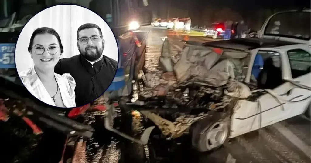 U sudaru s kamionom poginuli sveštenik i supruga, troje djece povrijeđeno