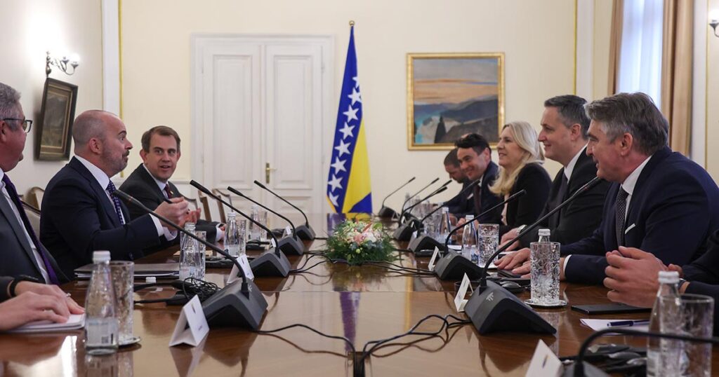 Ginkel i rukovodstvo američke kompanije na sastanku u Predsjedništvu